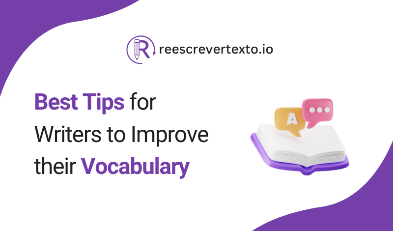 Best Tips for Writers to Improve Their Vocabulary